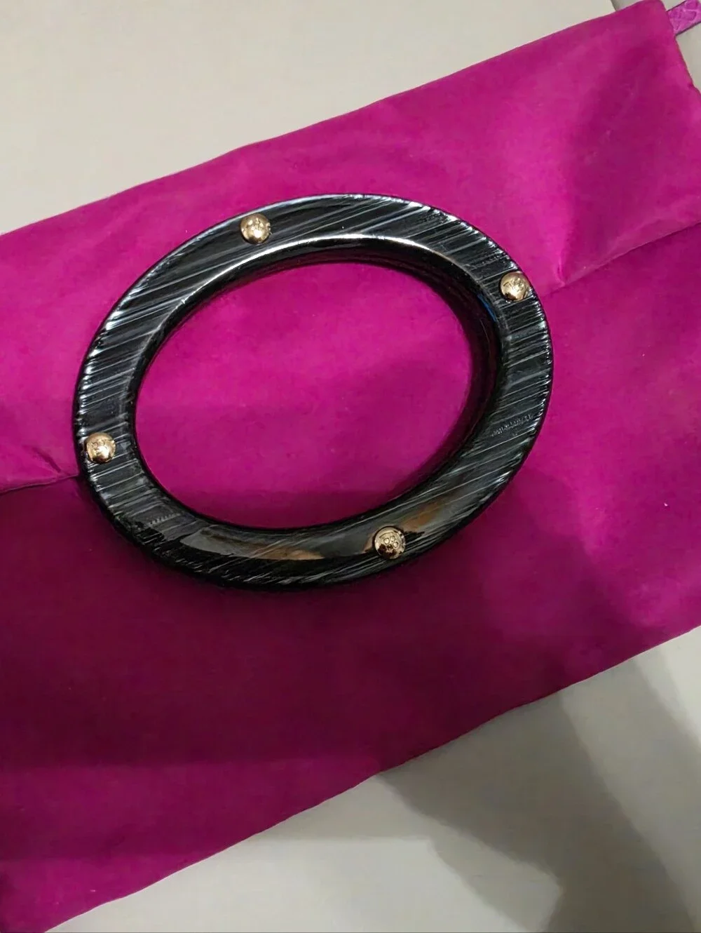 Kate Spade Pink Circle-Handle Tote Bag